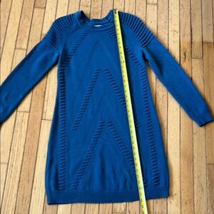 Eliza J brand 💙Blue Knit Long Sleeve Dress